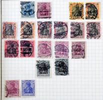 Deutsches Reich másodgyűjtemény füzetben a kezdetektől a 30-as évekig. Érdemes megnézni!