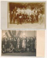 10 db RÉGI fotólap / 10 pre-1945 photo postcards