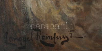 Lengyel-Reinfuss Ede (1873-1942): Melczer bárónő, a kékedi Melczer kastély úrnője portréja hermelinb...