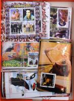 ~140 db tengerentúli blokk / kisív a legjobb motívumokkal pl. Harry Potter, vasút, állatok, ősállatok, cserkészek, macskák, film stb.