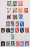 Érdekes KORAI Afrika országgyűjtemények, sok száz bélyeg füzetben