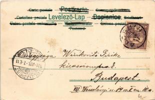 1901 Budapest VI. M. kir. Operaház (EK)
