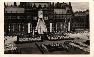 Budapest V. Parlament, Országház. Szent István Jubileumi Év 1038-1938 (EK)