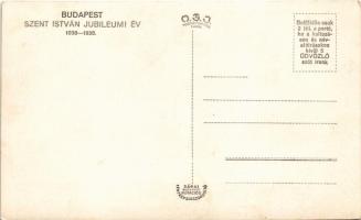 Budapest V. Parlament, Országház. Szent István Jubileumi Év 1038-1938 (EK)