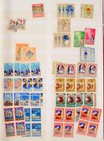 Óriási karácsonyi levélzáró gyűjtemény legalább 3400 darab, nagyrészt 1950-60 as évekből, kevés régivel, igényes berakóban jelképes áron, érdemes megnézni.  A huge collection of Christmas letterheads, at least 3,400 pieces, mostly from the 1950s-60s, with a few old ones, in a high-quality box at a symbolic price, worth to inspect.