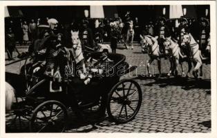 Budapest, III. Viktor Emánuel olasz király és etióp császár látogatása 1937. május 19-23-ig. / Victo...
