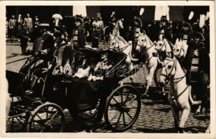 Budapest, III. Viktor Emánuel olasz király és etióp császár látogatása 1937. május 19-23-ig. / Victo...