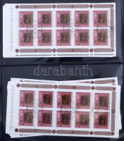 NSZK nagy példányszámú bokk / kisív tétel jobbakkal A /4 levélberakóban. Magas katalógus érték!!