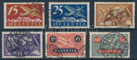 Svájc 1923 Mi 179-184 (Mi EUR 170,-)