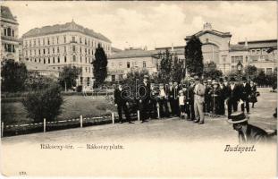 Budapest VIII. Rákóczi tér, vásárcsarnok, Szidon Gábor üzlete, vendéglő, étterem (EK)