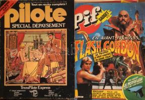 Vaillant és Pif képregények vegyes tétele