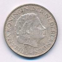 Hollandia 1965. 1G Ag "I. Julianna" T:XF patina
Netherlands 1965. 1 Gulden Ag "Julia...