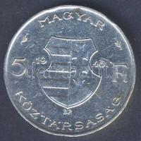 1946. 5Ft Ag "vastag Kossuth" T:2- ph