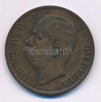 Olaszország 1894R 10c Cu "I. Umberto" T:XF
Italy 1894R 10 Centesimi Cu "Umberto I&qu...