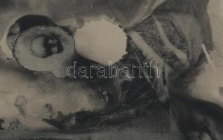 Vinkler László (1912-1980): Látomás. Tus, papír, jelzett. Üvegezett fakeretben. 19,5×29 cm