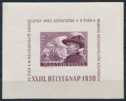 1950 Bélyegnap (23.) - Bem blokk (15.000)