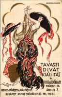 Tavaszi Divat Kiállítás a budapesti Vigadóban március 24-április 2. Rendezi a Művészeti és Kiállítás...