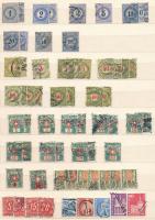 Svájc 1878-tól Portó bélyegek jobbakkal, több példányokkal A4-es berakólapon (Mi EUR 115.-)