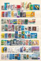 Svájc 1991-2002 166 db klf bélyeg sorokkal, kétoldalas A4-es berakólapon (Mi EUR 202.-)