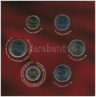 2012. 5Ft-200Ft (6xklf) elsőnapi veret, "Magyarország Alaptörvénye" forgalmi sor szettben....
