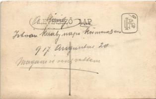 1917 Budapest (?), Szent István napi körmenet, IV. Károly király. photo