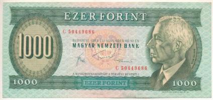 1983. november 10. 1000Ft "C 50449686" T:F szép papír Adamo F45