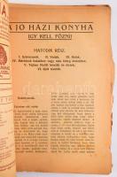 Hunyady Erzsébet: A jó házi konyha. Igy kell főzni!! III., VI., X. füzetek (3 db). Bp., é.n., Singer és Wolfner. Kiadói papírkötés, viseltes állapotban, sérülésekkel, két füzet levált/hiányos borítóval. + Tarján Róbert: Tápanyagtáblázat. Az Országos Élelmezés- és Táplálkozástudományi Intézet munkaközösségének vizsgálatai alapján szerk.: - - . Bp., 1955, Művelt Nép. Harmadik, bővített és átdolgozott kiadás. Kiadói tűzött papírkötés, kissé viseltes borítóval. Megjelent 2550 példányban.