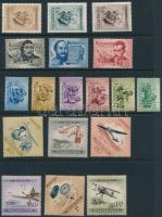 Magyar összeállítás, főleg postatiszta sorok a 40-50-es évekből 10 db berakólapon