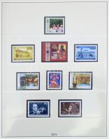 Magyar gyűjtemény 1993-2013 + 2016-2018 5 db Lindner gyűrűs albumban előnyomott falcmentes lapokon i...