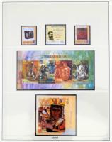 Magyar gyűjtemény 1993-2013 + 2016-2018 5 db Lindner gyűrűs albumban előnyomott falcmentes lapokon i...