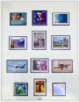 Magyar gyűjtemény 1993-2013 + 2016-2018 5 db Lindner gyűrűs albumban előnyomott falcmentes lapokon i...