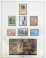 Magyar gyűjtemény 1993-2013 + 2016-2018 5 db Lindner gyűrűs albumban előnyomott falcmentes lapokon i...
