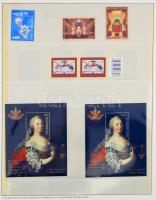 Magyar gyűjtemény 1993-2013 + 2016-2018 5 db Lindner gyűrűs albumban előnyomott falcmentes lapokon i...