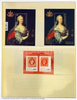 Magyar gyűjtemény 1993-2013 + 2016-2018 5 db Lindner gyűrűs albumban előnyomott falcmentes lapokon i...