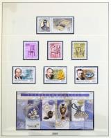 Magyar gyűjtemény 1993-2013 + 2016-2018 5 db Lindner gyűrűs albumban előnyomott falcmentes lapokon i...