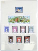 Magyar gyűjtemény 1993-2013 + 2016-2018 5 db Lindner gyűrűs albumban előnyomott falcmentes lapokon i...