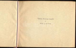 ca 1930 Tamás Galéria meghívó, kis budai utca (Tabán) képével. 19x15 cm