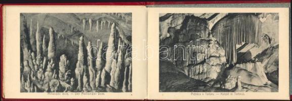 ca 1900 Postojnska Jama - Adelsberger Grotte 12 képes leporello aranyozott egészvászon kötésben 

...