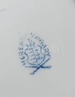 Herendi VBO és Apponyi mintás hamuzó, jelzett, kopással, h: 11-13 cm