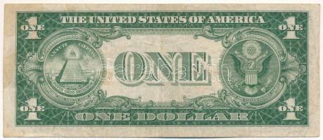Amerikai Egyesült Államok 1935C 1$ "Silver Certificate", kék pecsét, Szign.: "William...