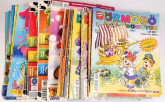 2002-2005 Gyermekmagazinok, összesen 31 db: Dörmögő Dömötör, Tappancs, Disney Hercegnők, Barbie, Buci Maci, stb., vegyes állapotban