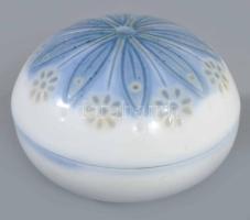 Aquincum aquazur bonbonier. Jelzett, hibátlan, d: 6,5 cm