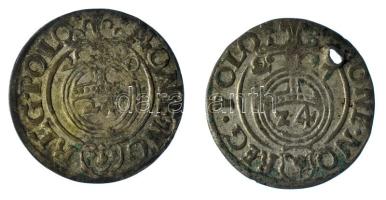 Lengyel-Litván Nemzetközösség 1620-1627. 3p / Póltorak (1/24 Tallér) Ag "III. Zsigmond" By...