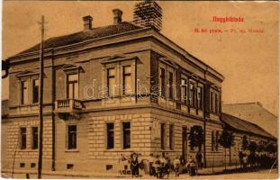 1919 Nagykikinda, Kikinda; M. kir. posta. (W.L. 38.?) / post office (EB)