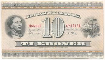 Dánia 1963. (1936) 10K "H5632F 6703136" T:F Denmark 1963. (1936) 10 Kroner "H5632F 6703136" C:F Krause P#44w
