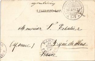 1907 Badacsony. Kiadja Kampmann &amp; Co. TCV card + "BALATON SZENT GYÖRGY - UKK 197 A&quot...