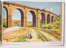 Die Straßen Adolf Hitlers. Baujahr 1933/1934. Sechzig farbige Bilder auf Veranlassung des Generalins...