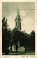 1928 Komárom, Komárno; Római katolikus templom. Hangya szövetkezet kiadása / Catholic church (EK)