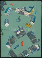 Bruxelles 58. L'Exposition. La Capiale [...]. Guide. Bruxelles, 1958. Kiadói papírkötés, térképpel, jó állapotban.