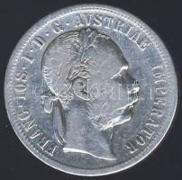 Ausztria 1877. 1Fl Ag T:3+